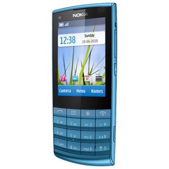 Nokia X3-02 Petrol Blue фото 3